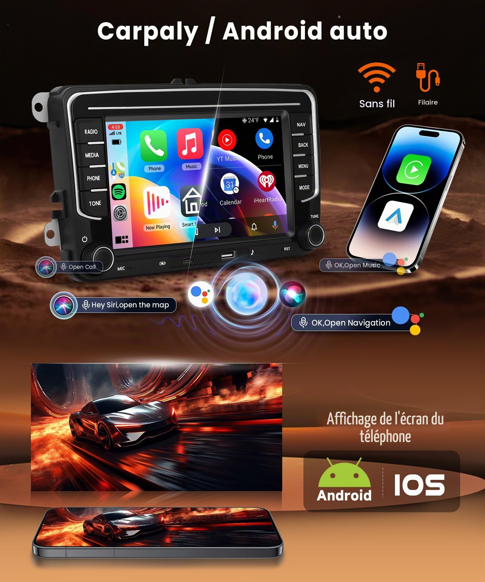 vechtel-autoradio-vw-golf-5-6-7-android-15-6-128go image 3