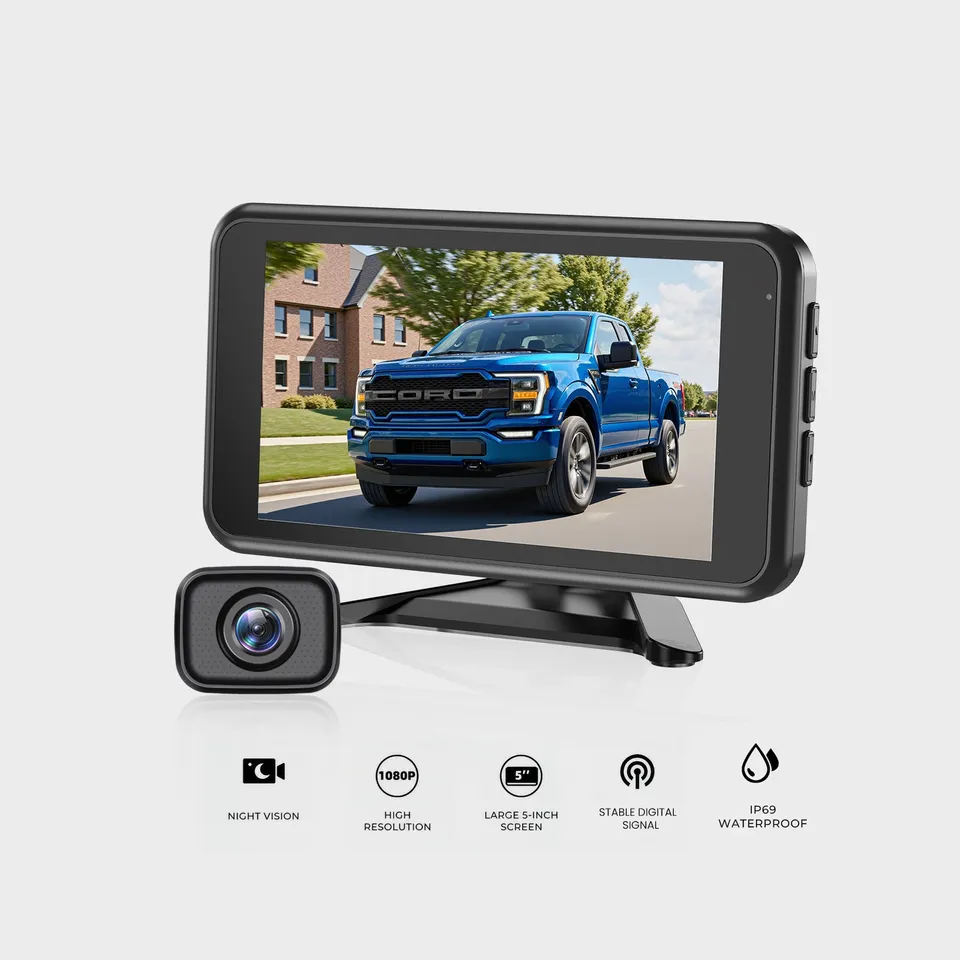 auto-vox-w12-kit-cam-ra-recul-sans-fil-1080p-5-standard image 1