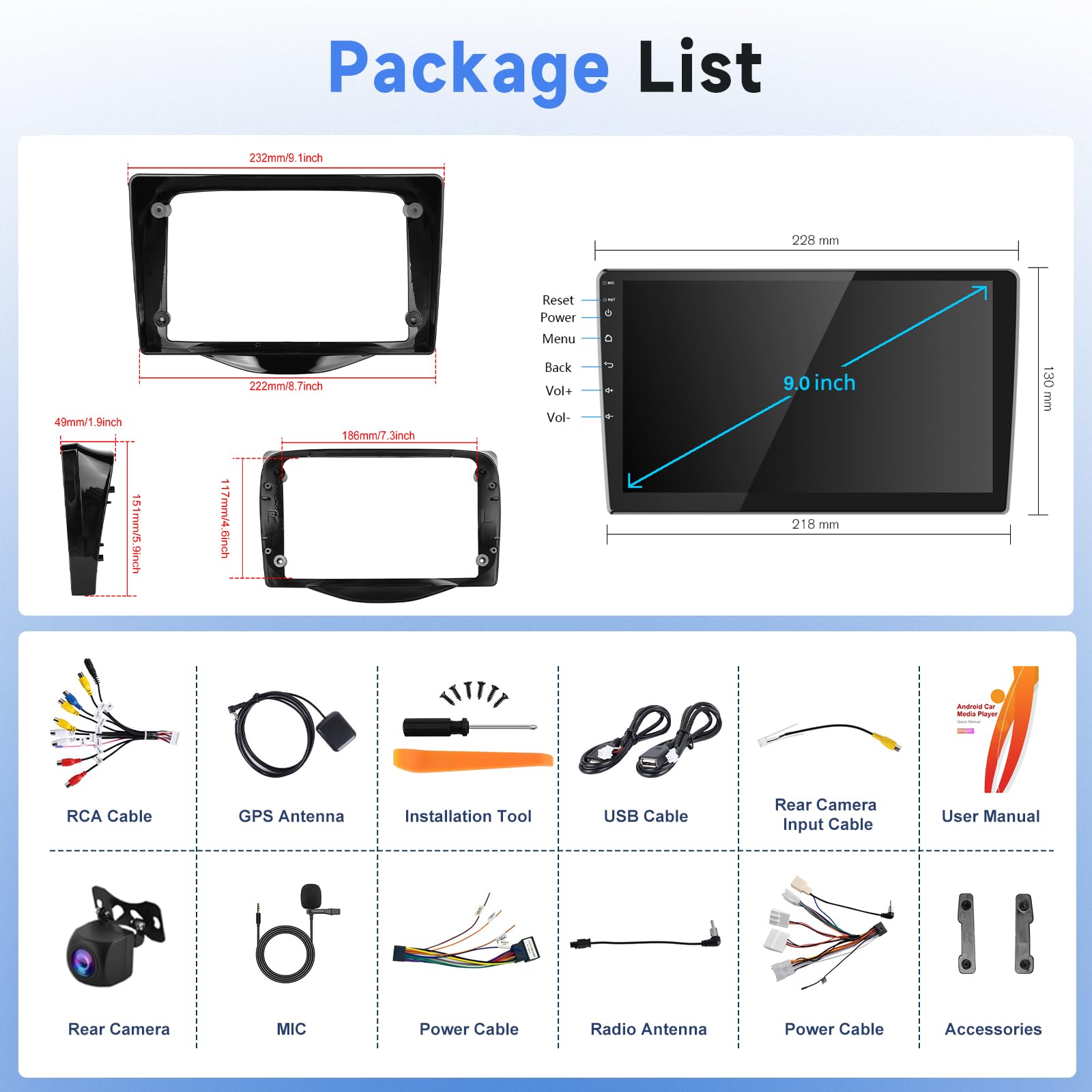 podofo-android-car-radio-aygo-c1-108-9-autoradio-2-64g-gps image 7