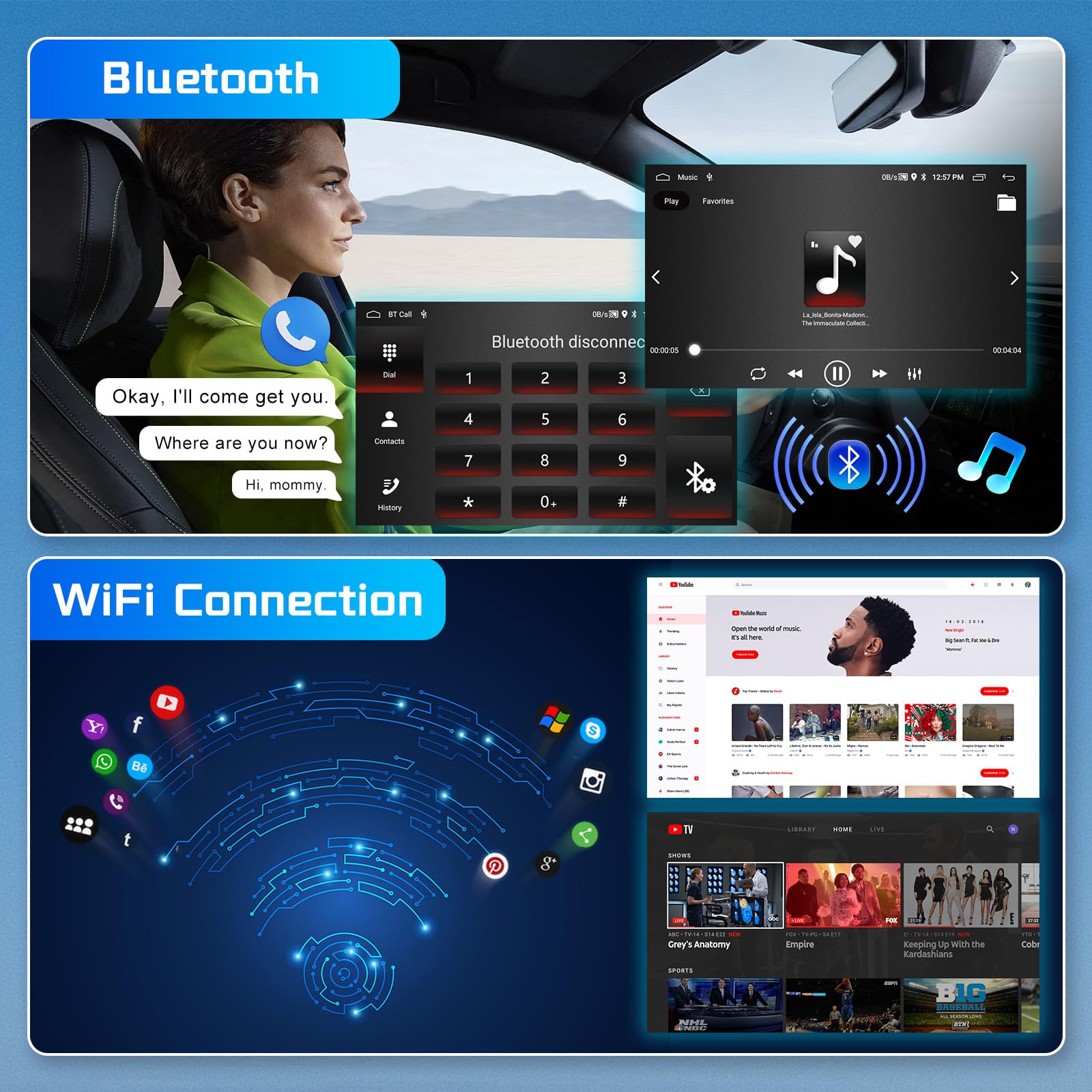 podofo-android-car-radio-autoradio-7-vw-golf-passat-2-64g-cam image 5