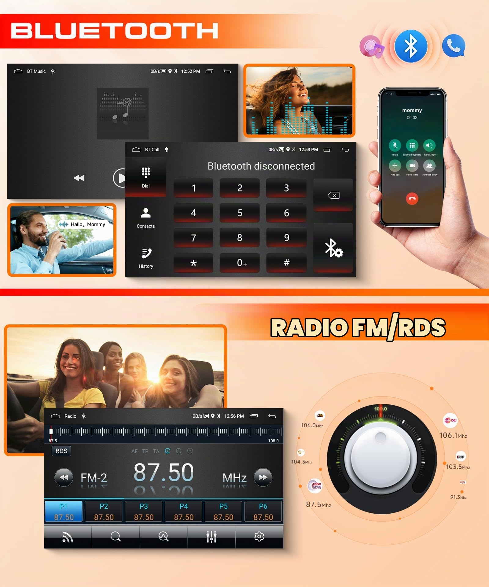 vechtel-autoradio-opel-zafira-9-pouces-2-64g-carplay-sans-fil image 4