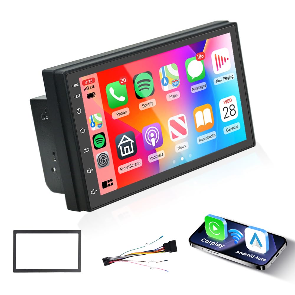 podofo-android-car-radio-7-pouces-autoradio-carplay-1-32-go image 1