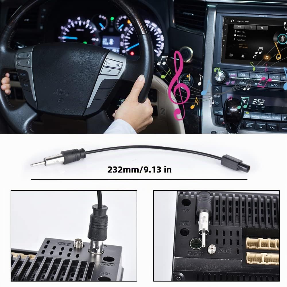 podofo-52-broches-c-ble-adaptateur-iso-autoradio-vw-golf-passat image 5