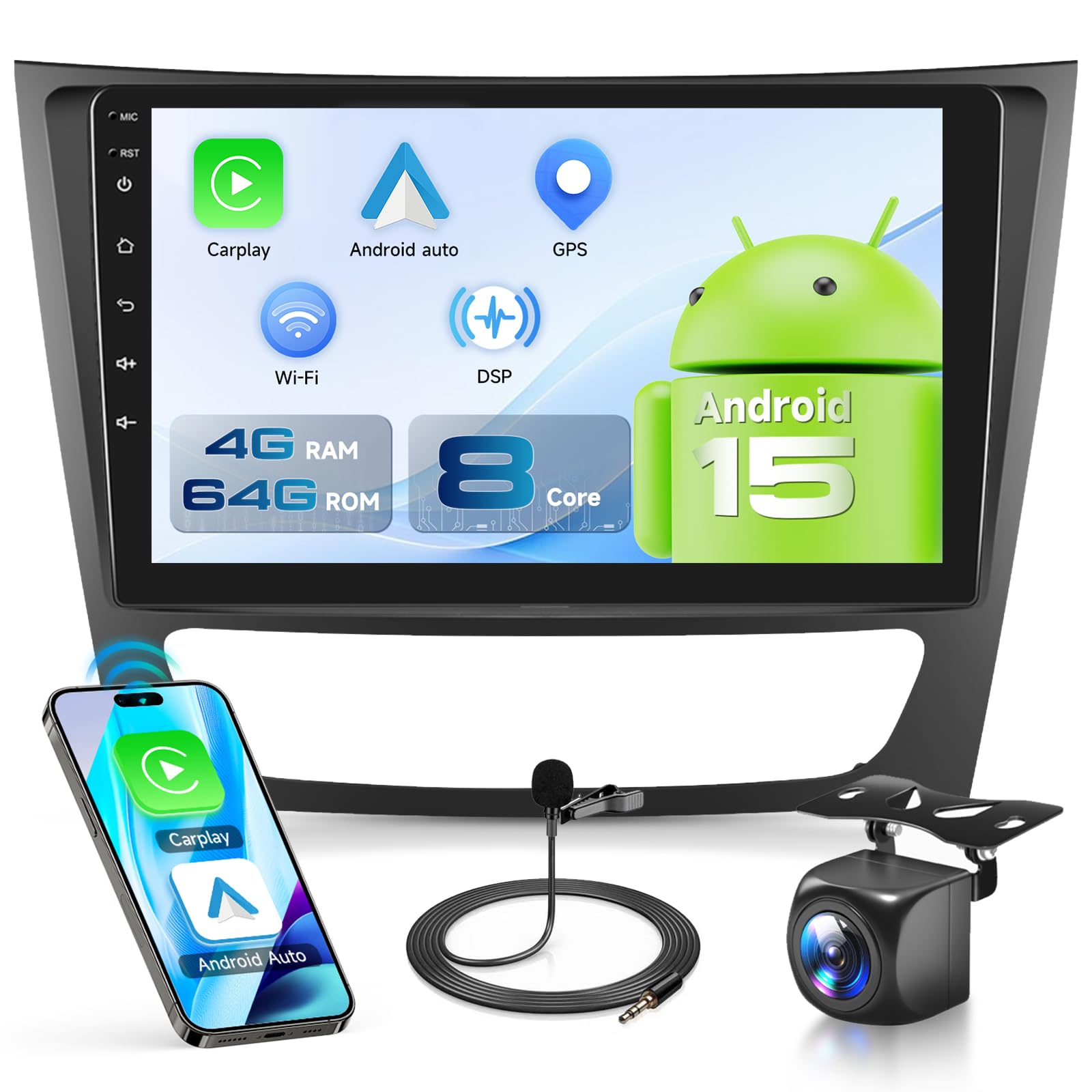 vechtel-autoradio-classe-e-w211-05-08-9-8-c-urs-4-64go image 1