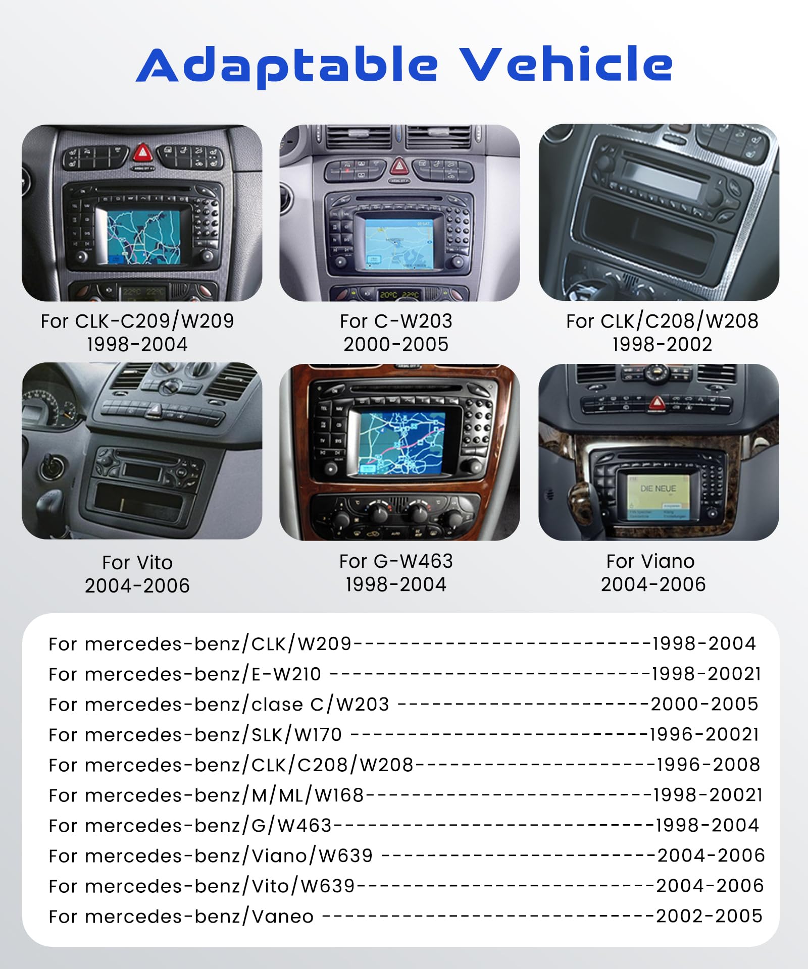 vechtel-autoradio-classe-c-w203-7-2-64go-android-15 image 3