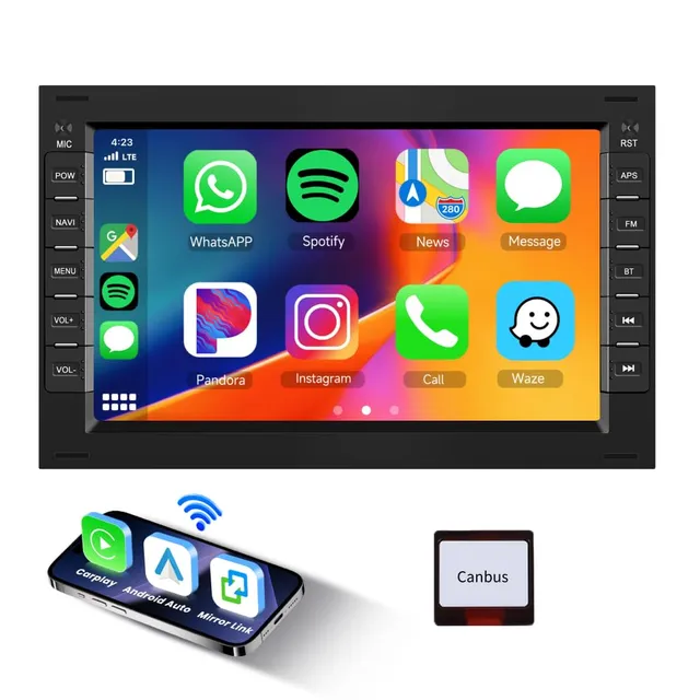 podofo-android-car-radio-autoradio-7-vw-golf-passat-android-13 image 1