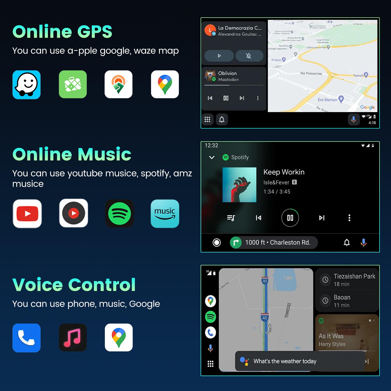 podofo-carplay-ai-box-adaptateur-android-auto-sans-fil-mini image 4