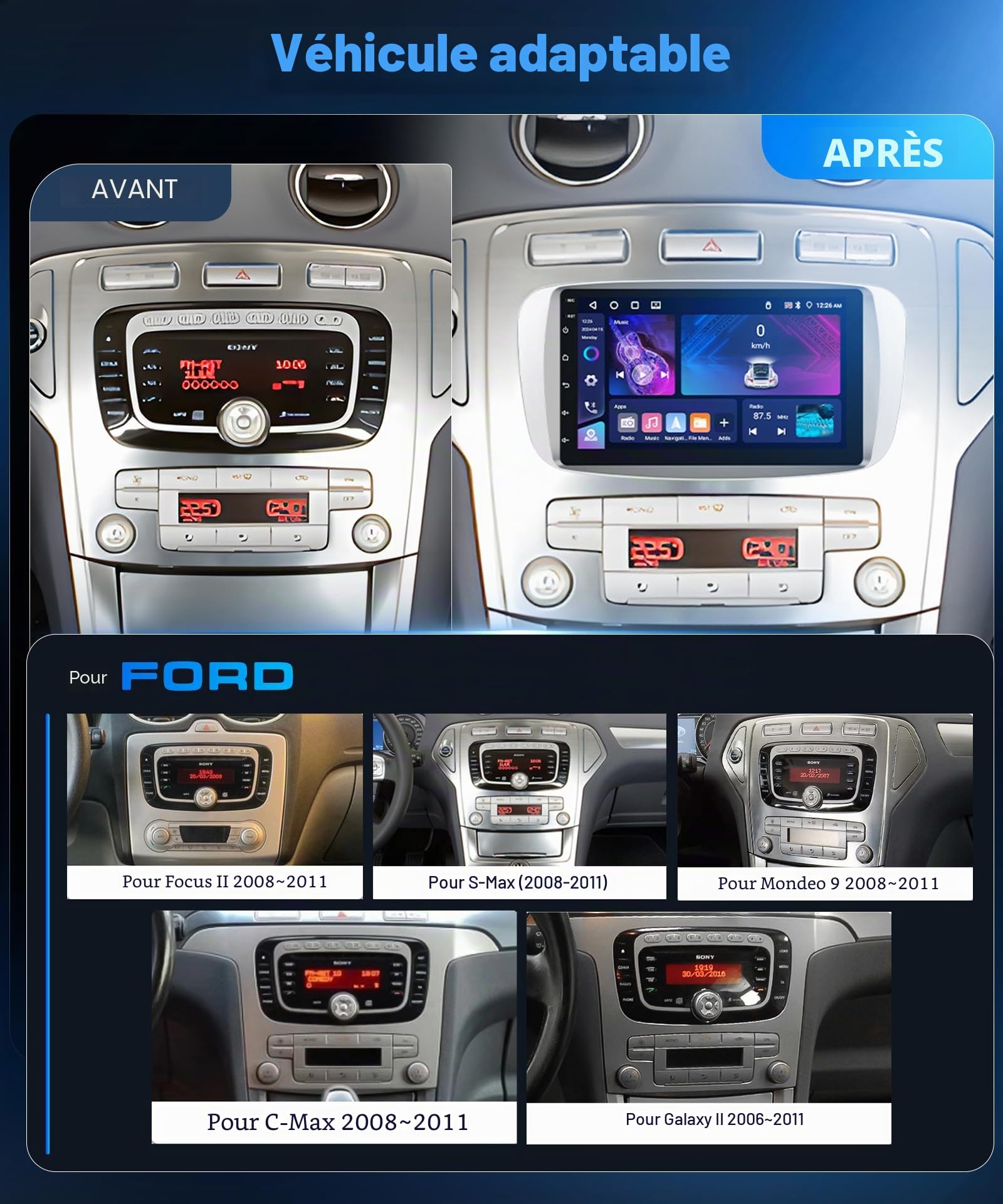 vechtel-autoradio-focus-mondeo-s-max-7-android-4-64 image 2