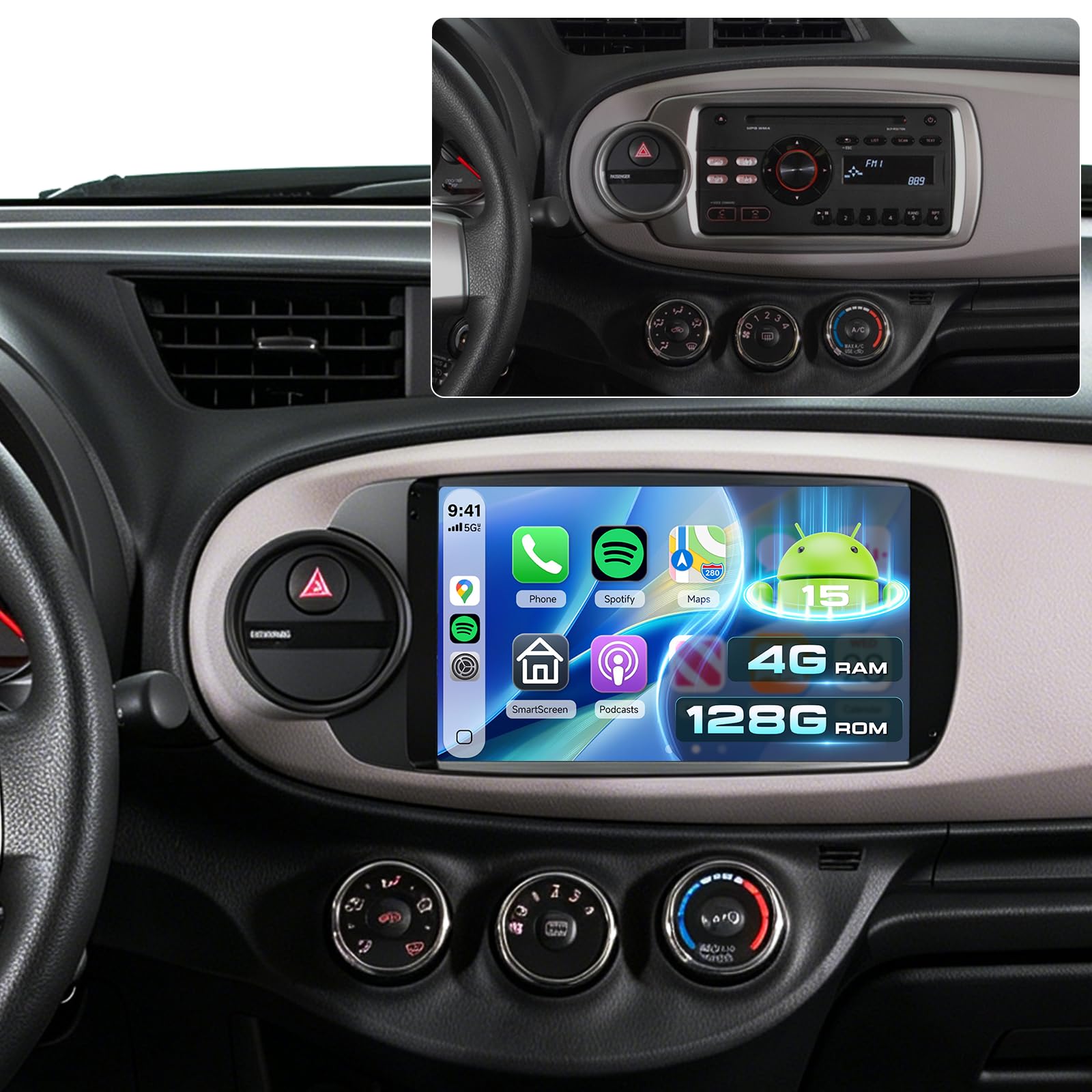vechtel-autoradio-yaris-2012-17-9-4-128go-carplay-neu image 1