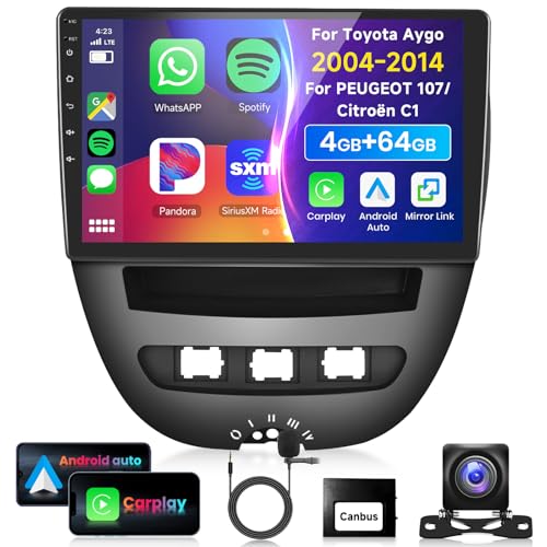 vechtel-aygo-107-c1-autoradio-10-carplay-4-64-go-dsp image 8