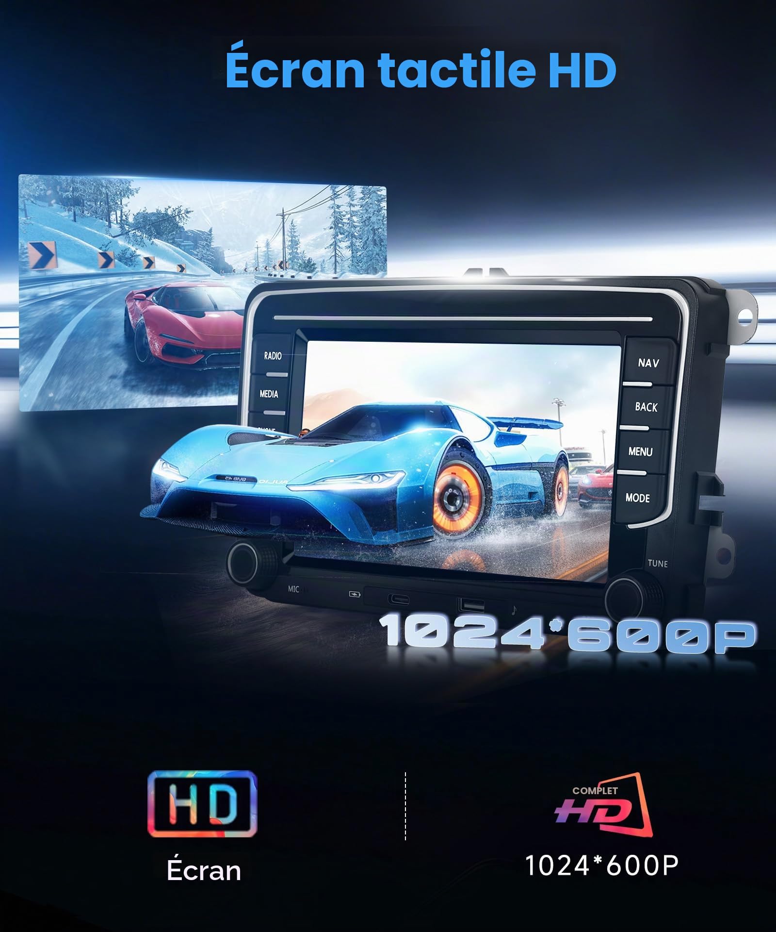 vechtel-autoradio-sp-cifique-v-hicule-7-vw-4g-64g-carplay image 6