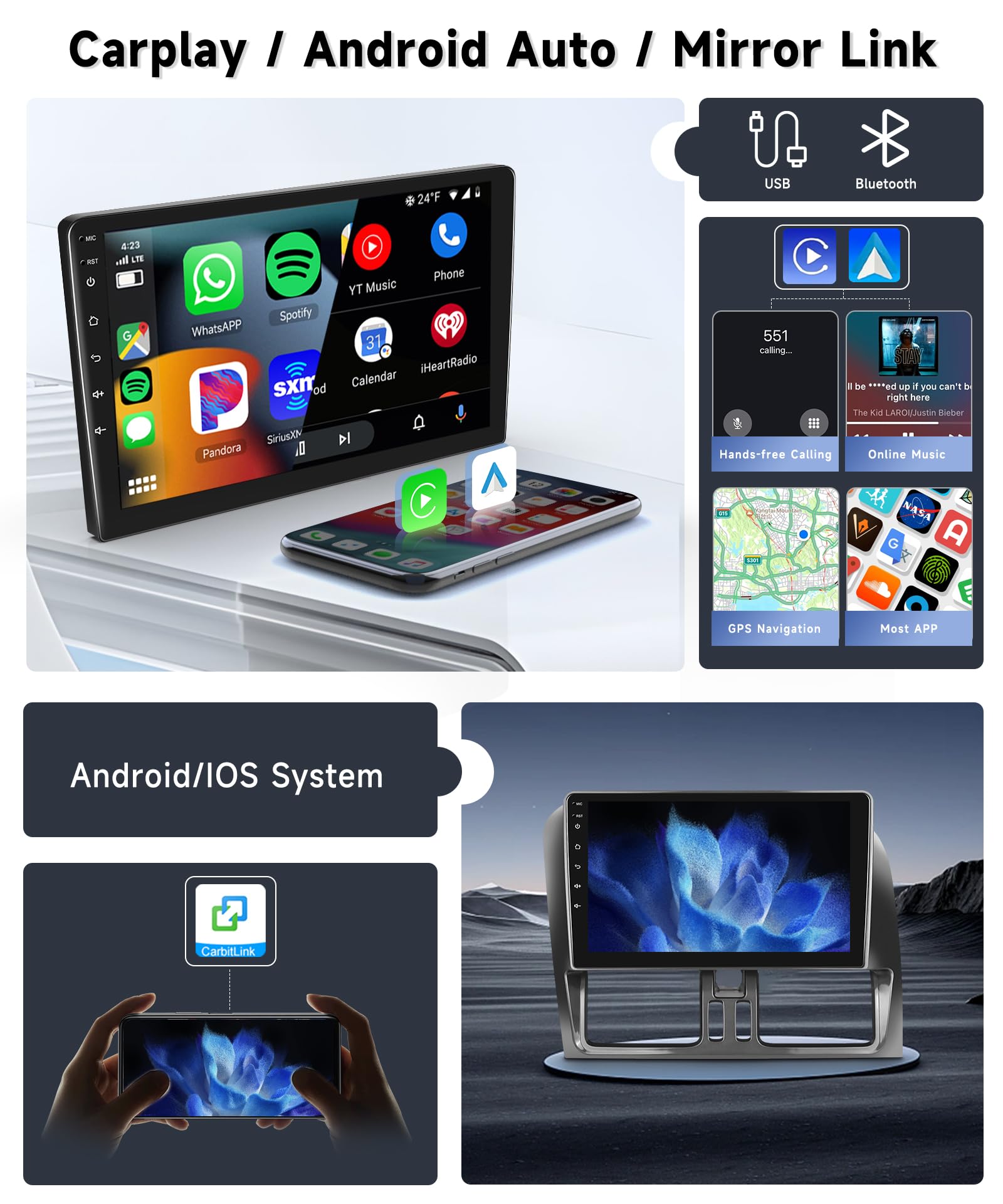 vechtel-autoradio-volvo-xc60-9-pouces-8-coeurs-dsp-carplay image 4