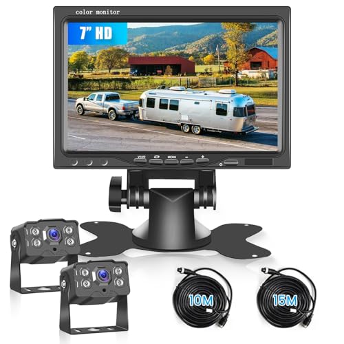 vechtel-cam-ra-de-recul-et-cran-kit-7p-double-cam-ra-1080p image 8