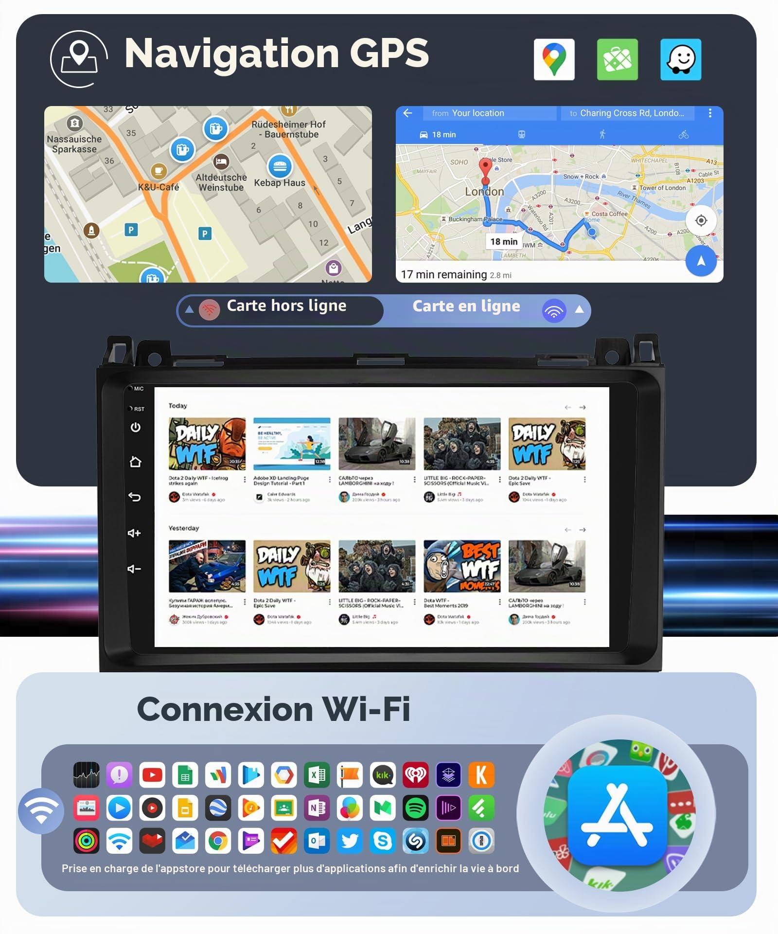 vechtel-autoradio-mercedes-sprinter-vito-9-pouces-android-13-4-64go image 5