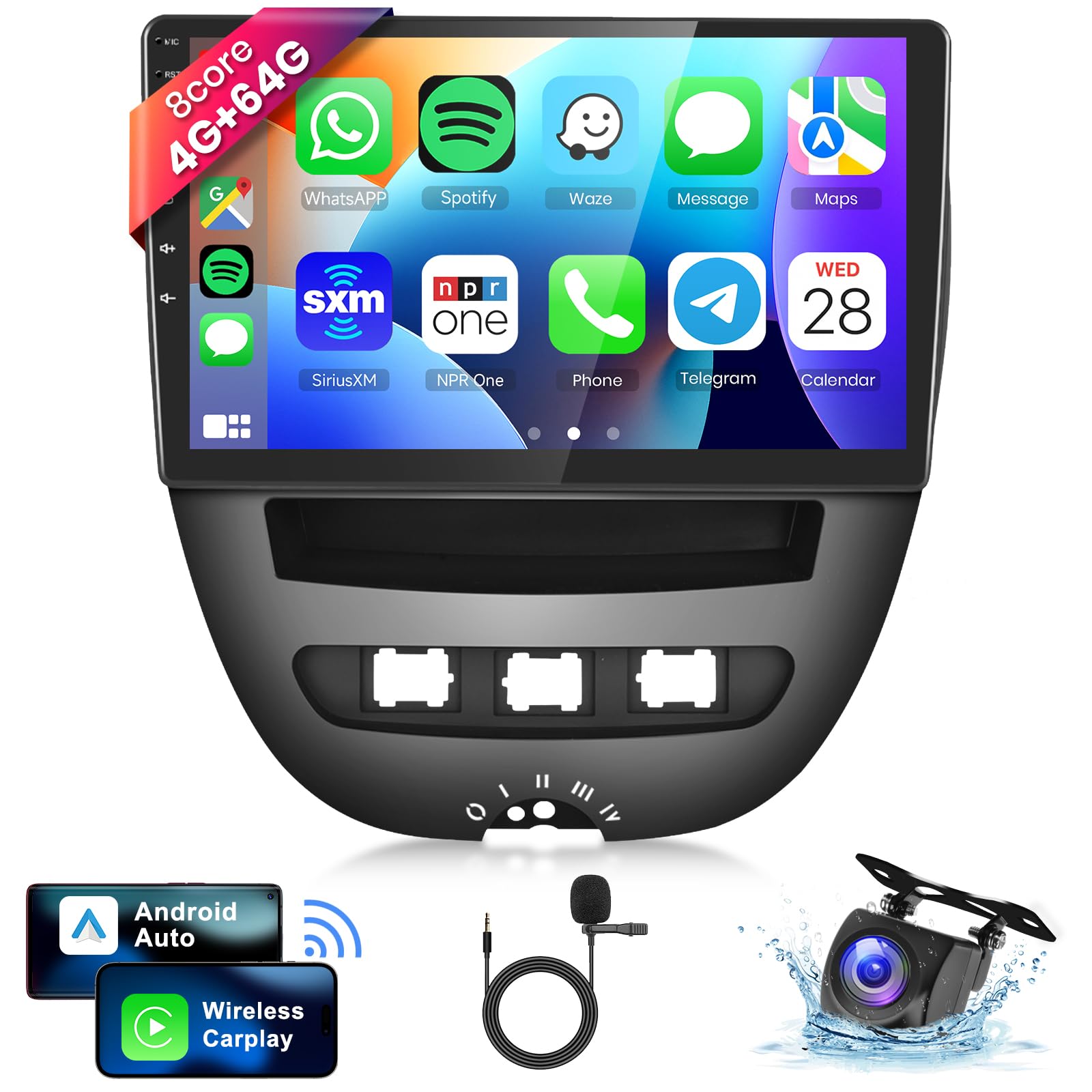 vechtel-autoradio-10-1-pouces-107-c1-aygo-4-64-carplay image 1