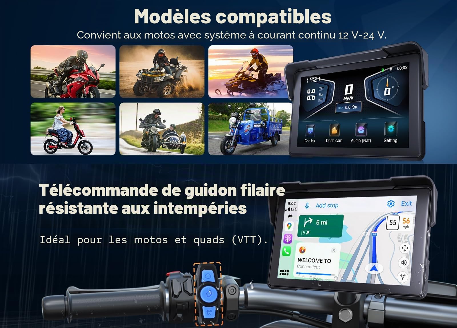 eonon-dash-cam-cran-moto-7-pouces-carplay-double-cam-ra-dvr image 8