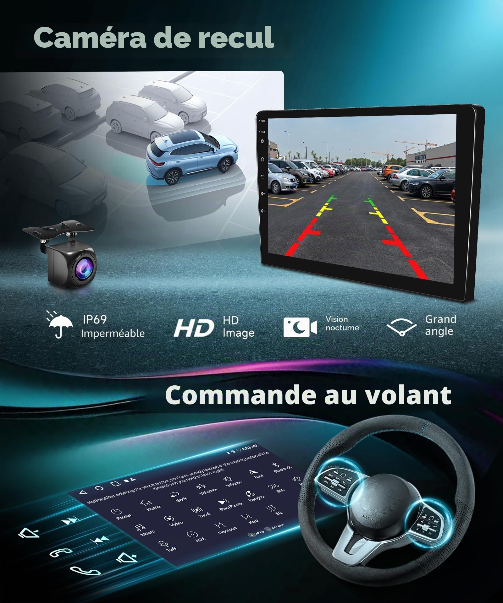 vechtel-autoradio-yaris-grmn-9-pouces-android-15-carplay-2-64g image 6