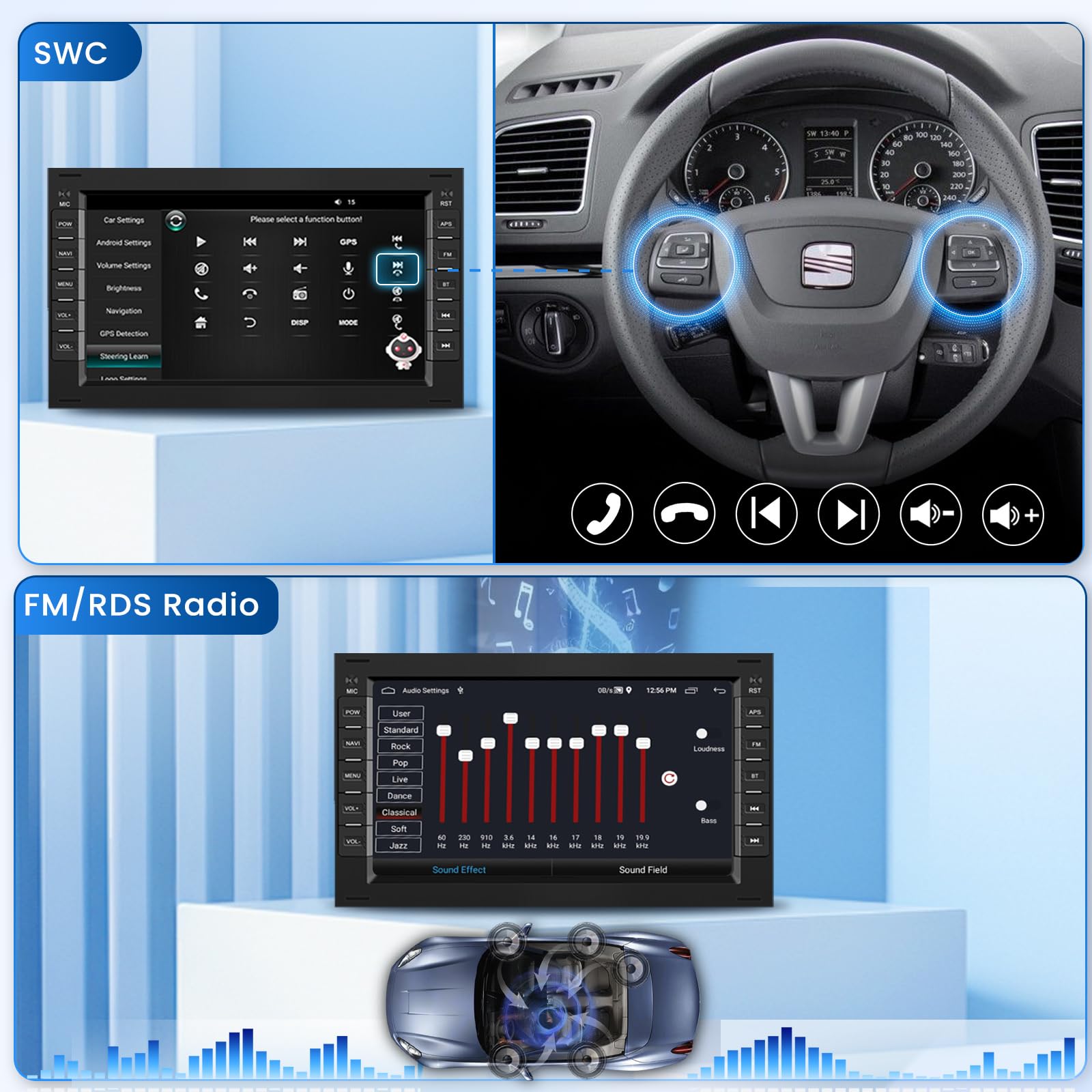 podofo-android-car-radio-autoradio-7-vw-golf-passat-android-13 image 6