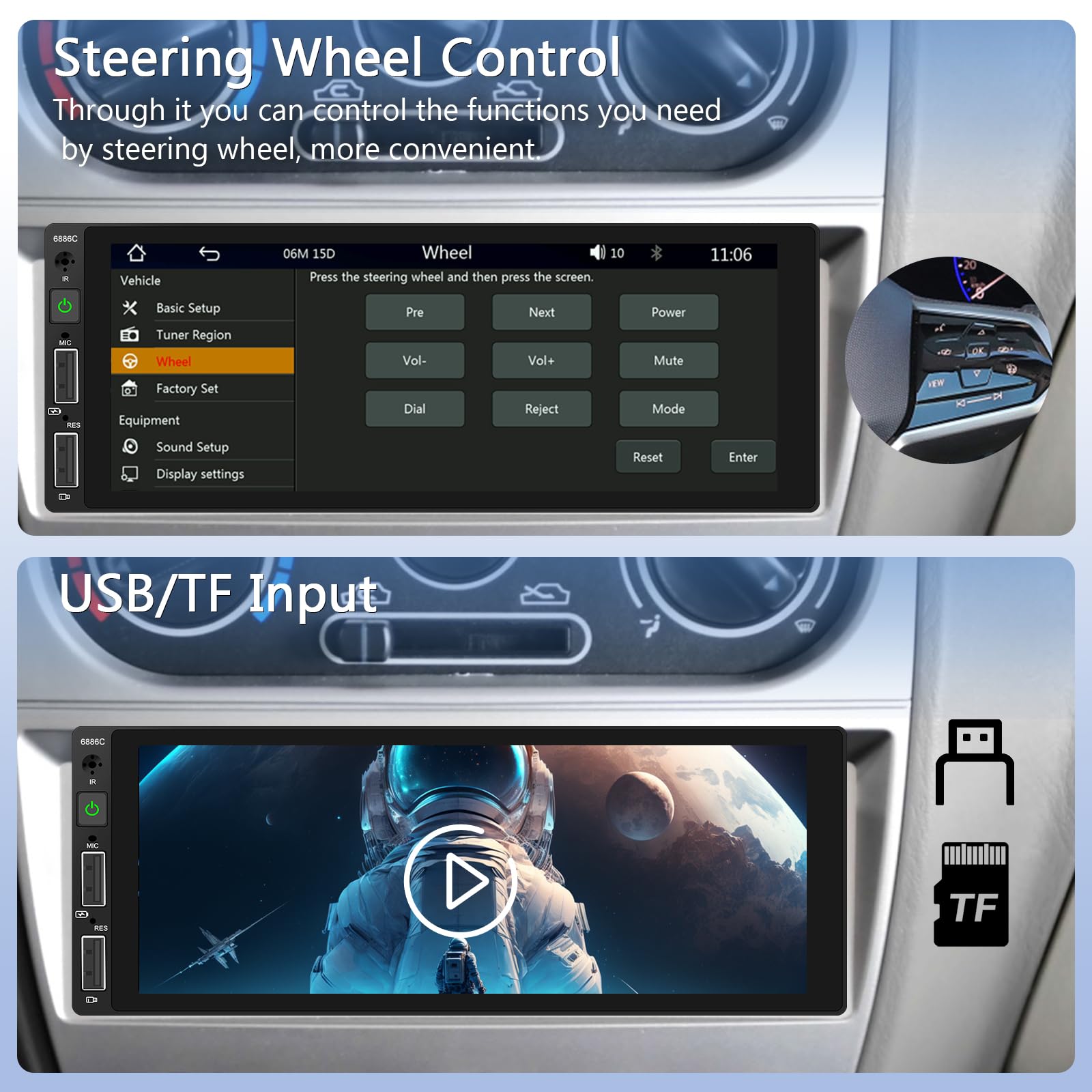 podofo-android-car-radio-1-din-6-86-autoradio-carplay-eq image 6