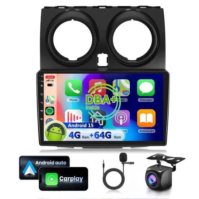 vechtel-autoradio-qashqai-2006-2016-9-android-dab-4-64 image 1