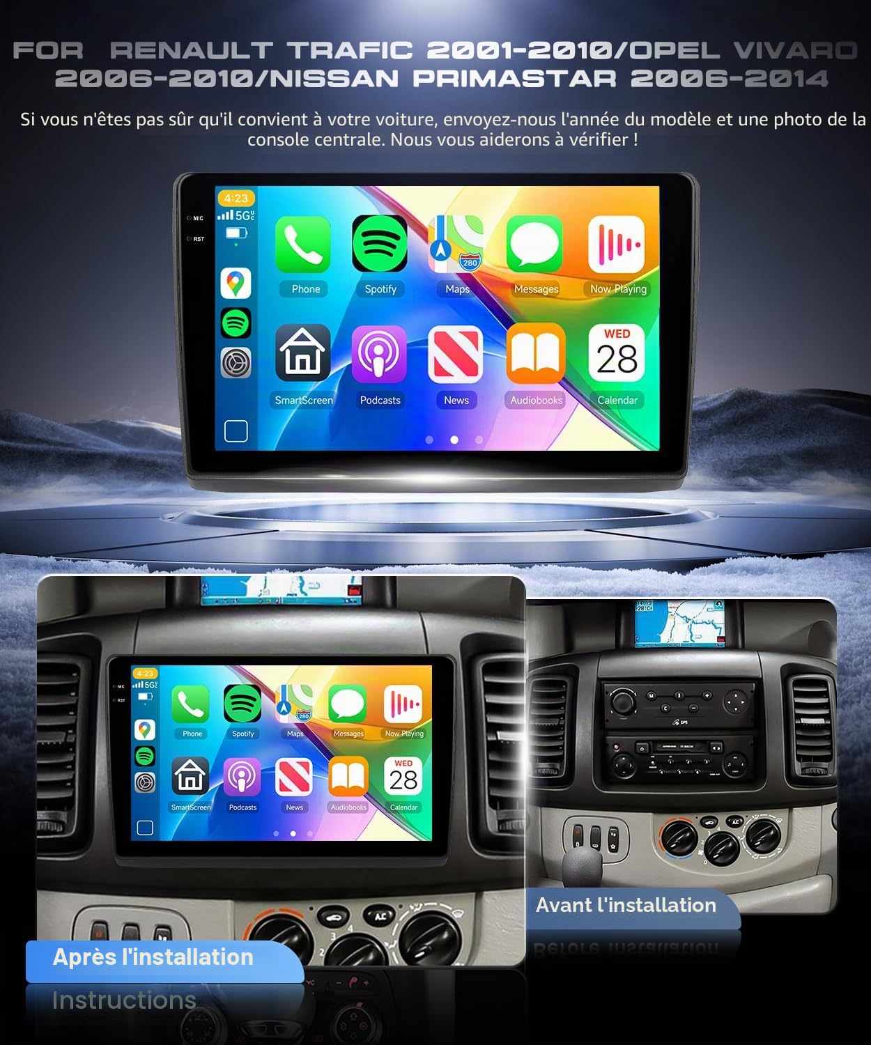 vechtel-autoradio-android-15-trafic-10-1-4g-64g-carplay image 2