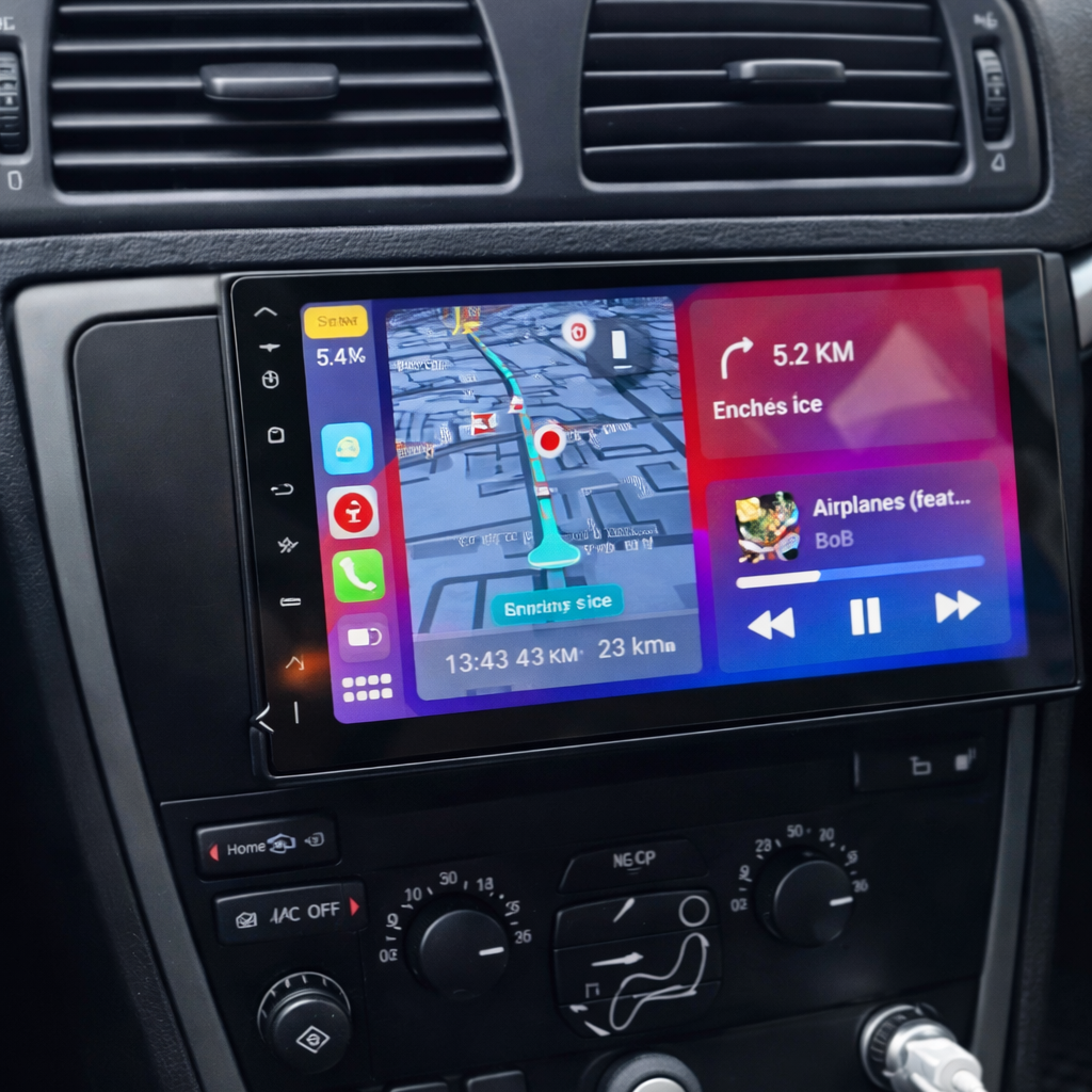 my-carpplay-autoradio-carplay-int-gr-volvo-xc70-2004-2009-pack-optimal image 1