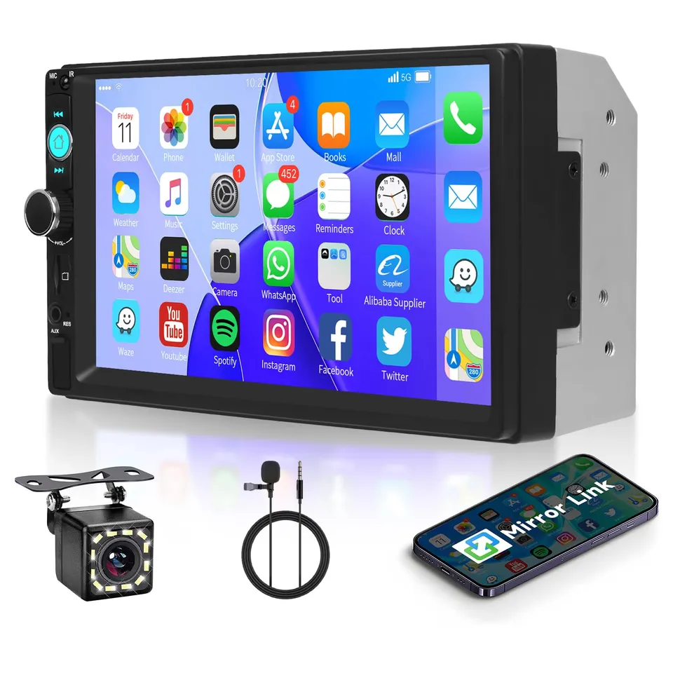 vechtel-autoradio-2-din-7-tactile-bluetooth-cam-ra-recul image 1