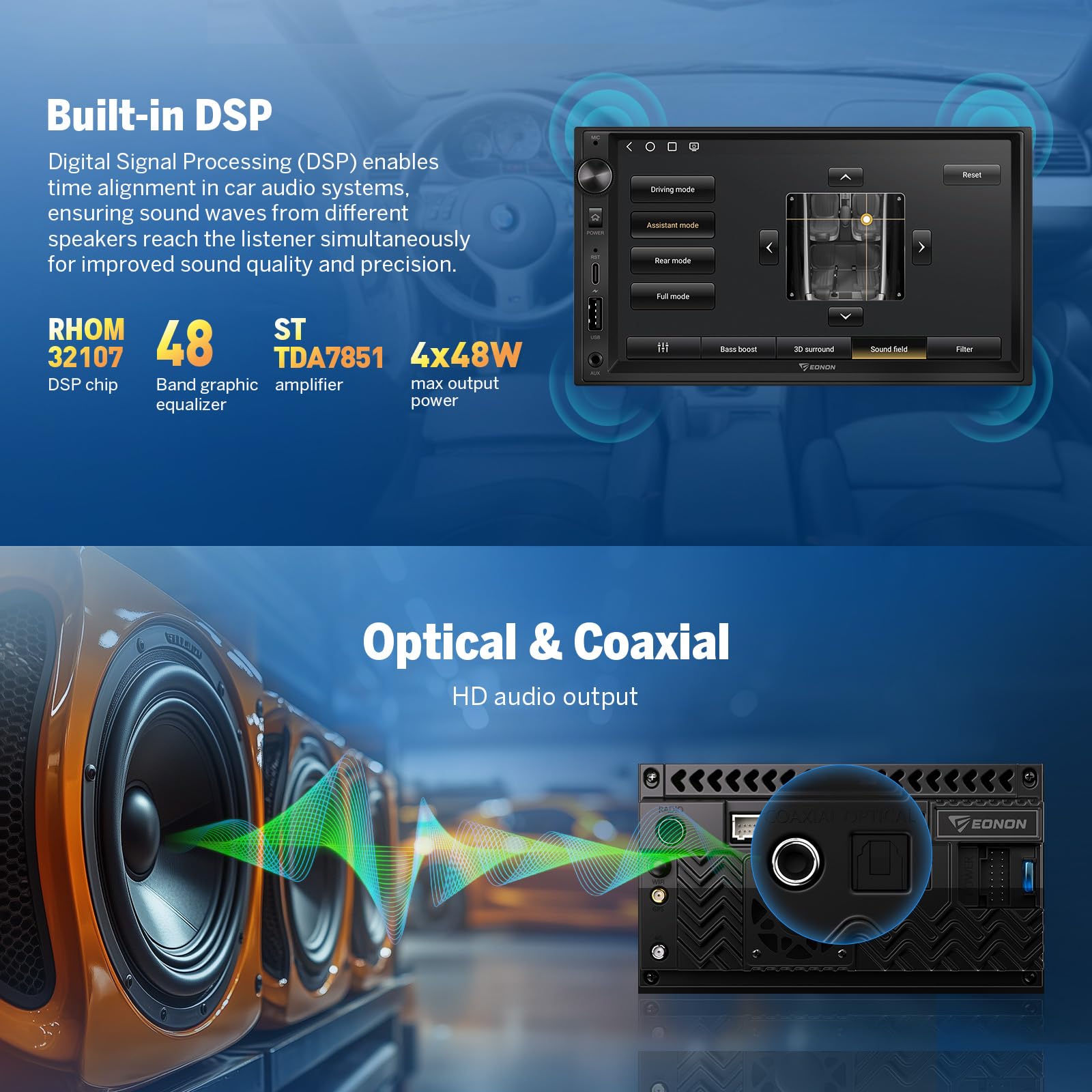 eonon-universal-car-stereo-autoradio-7-ux6s-6-64go-4g image 6