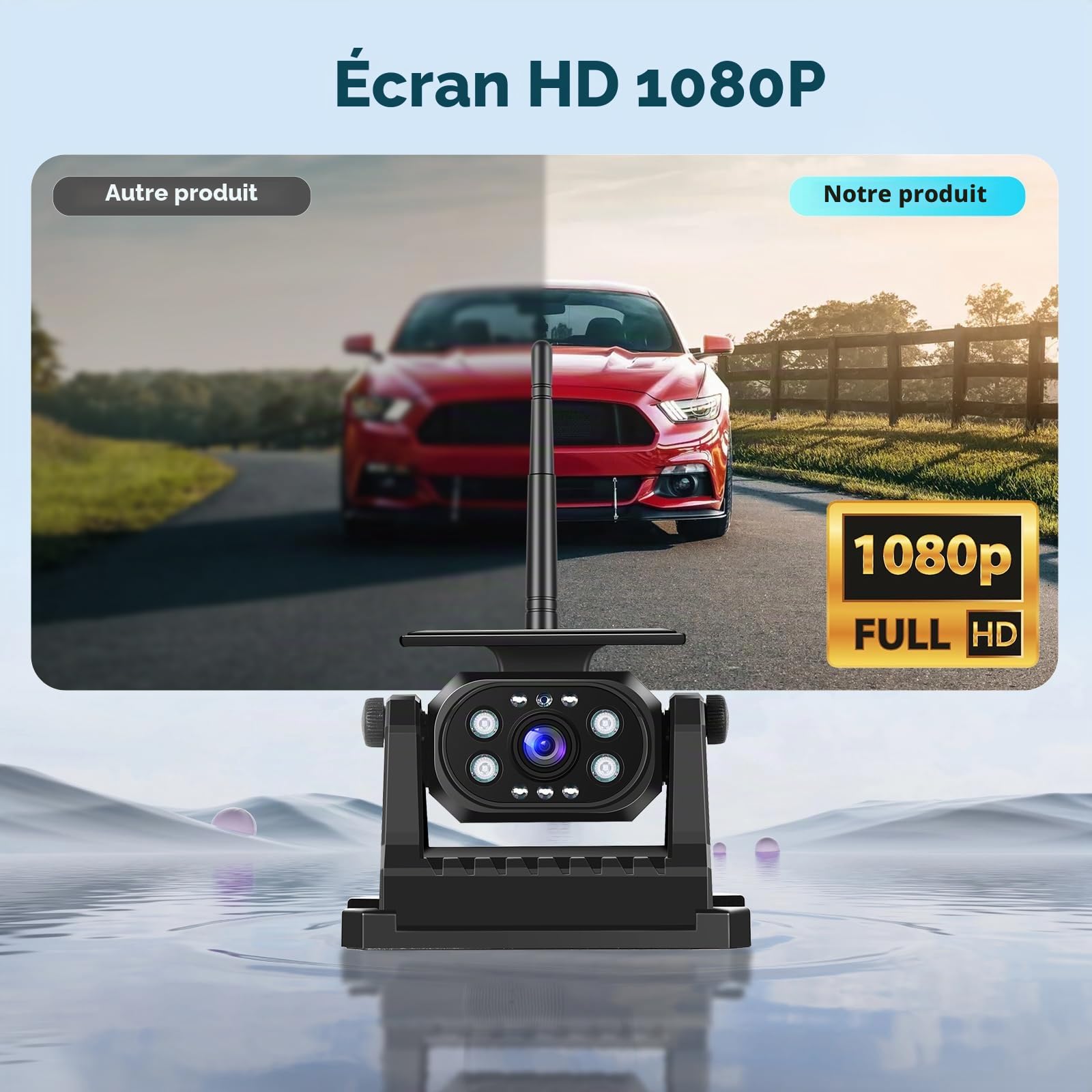 podofo-car-reversing-aid-cam-ra-recul-1080p-solaire-magn-tique image 3
