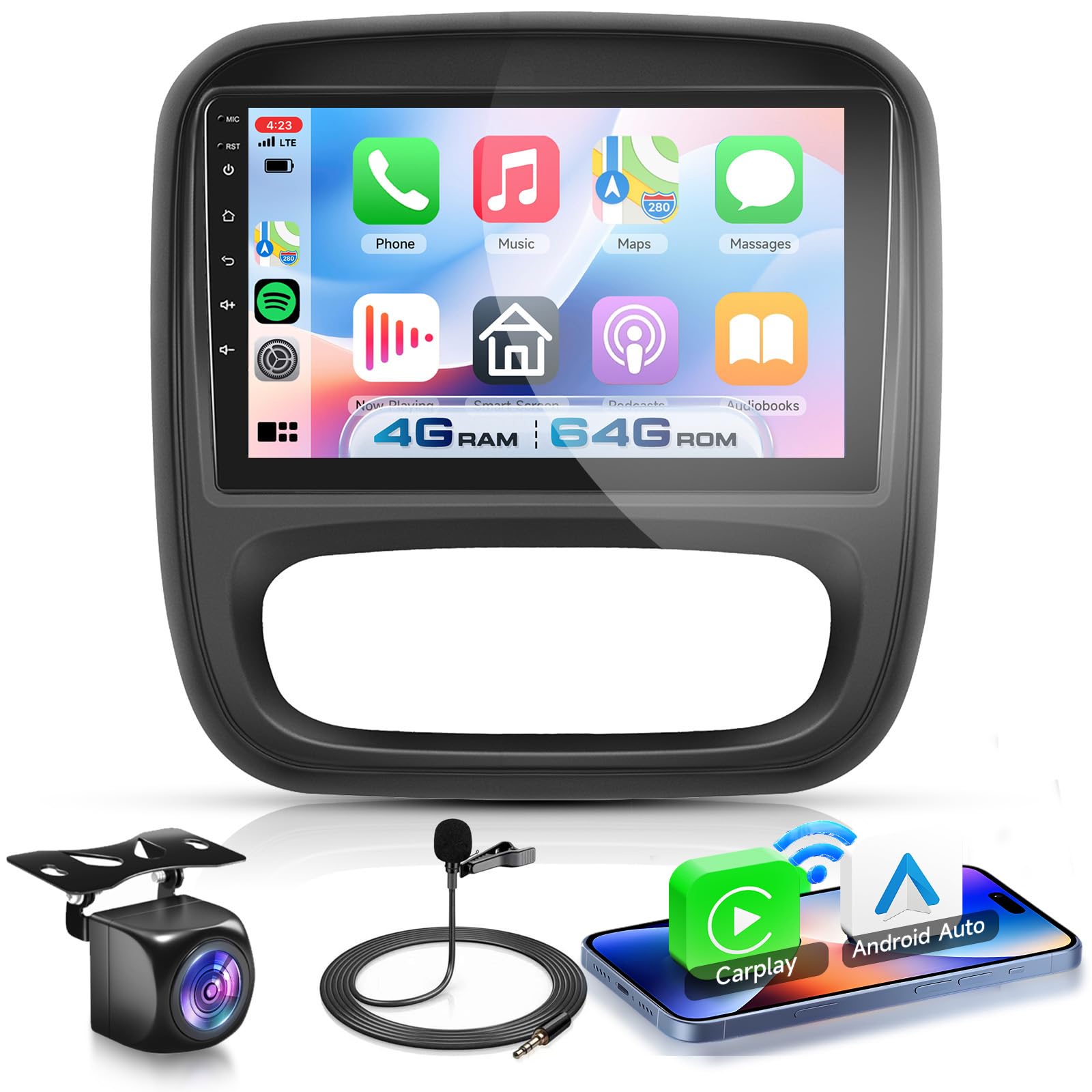vechtel-autoradio-trafic-vivaro-9-pouces-android-15-4-64g image 1