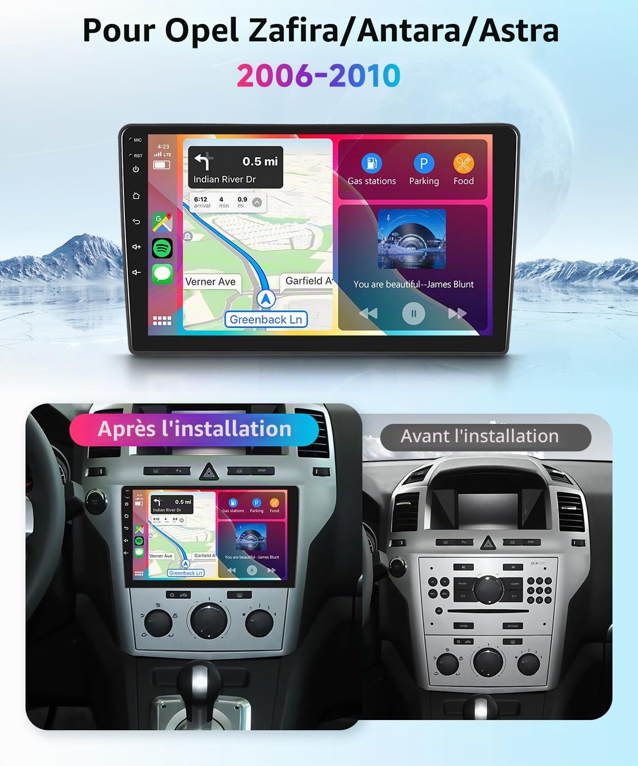 vechtel-autoradio-opel-astra-2006-2010-9-pouces-2-64g image 2