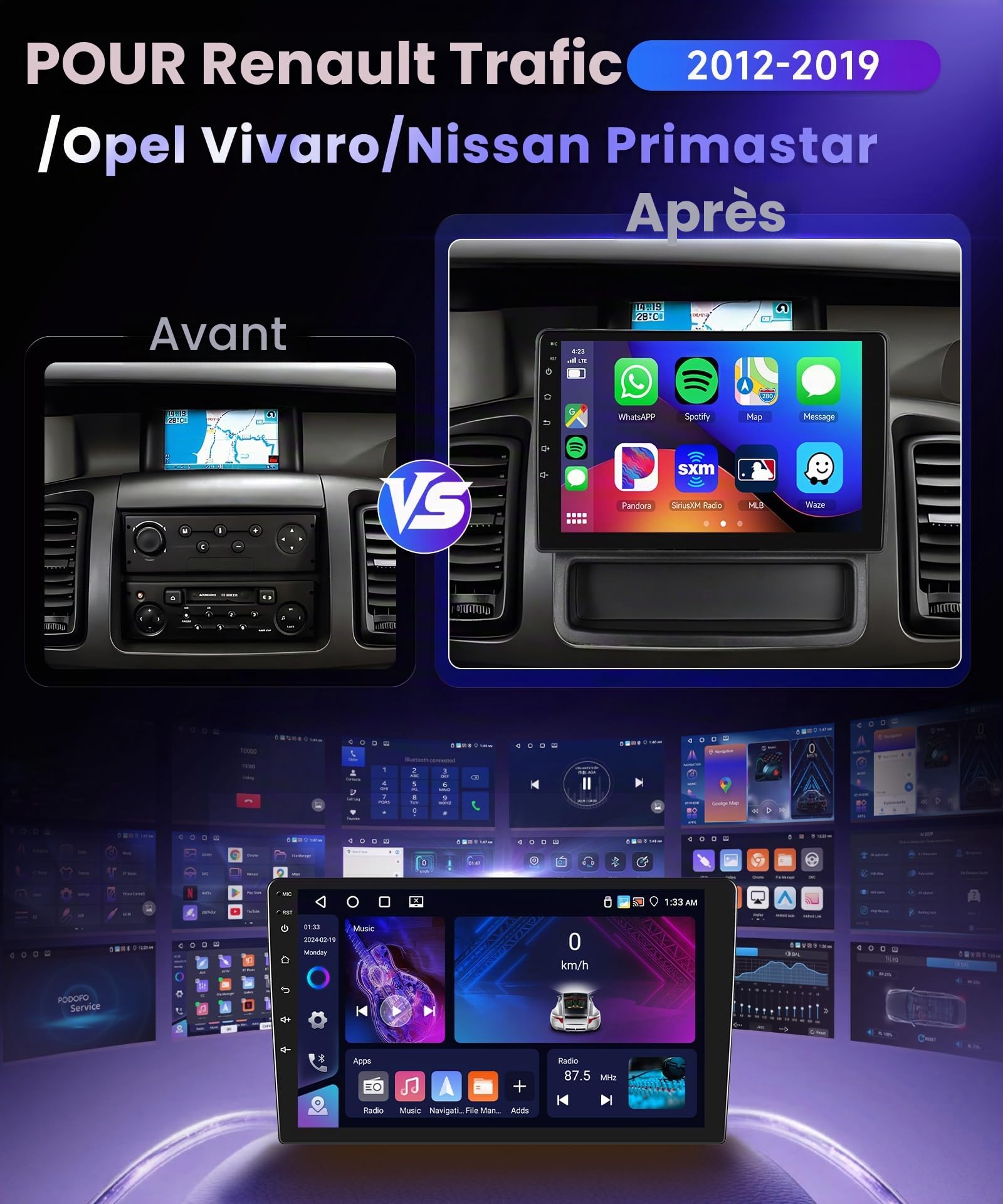 vechtel-trafic-10-1-autoradio-android-4-64-go-carplay-vivaro image 2