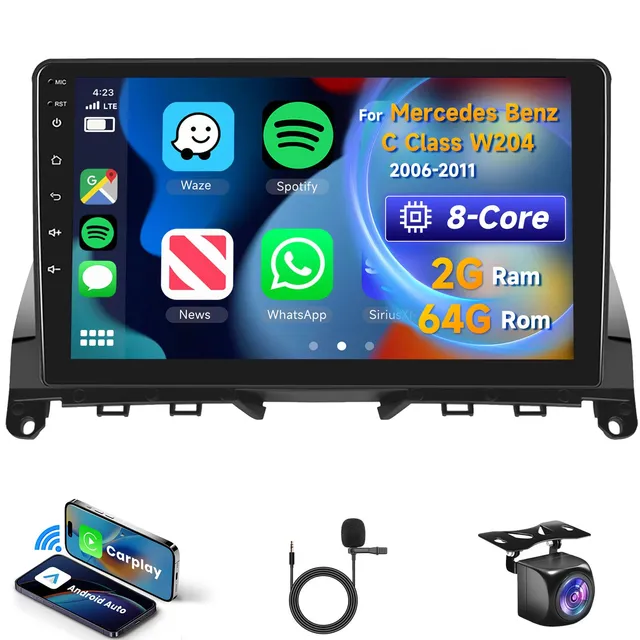 vechtel-autoradio-sp-cifique-autoradio-mercedes-w204-9-2-64g-dsp image 1