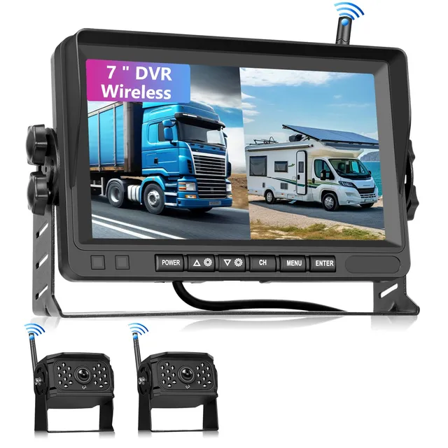 vechtel-cam-ra-recul-sans-fil-1080p-cran-7-2-cam-ras-dvr image 1