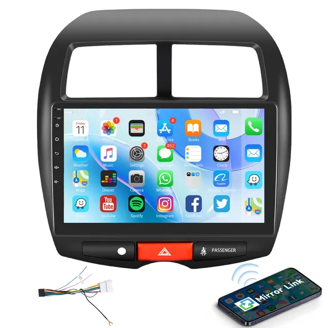 podofo-android-car-radio-autoradio-10-pouces-asx-c4-4008-gps image 1