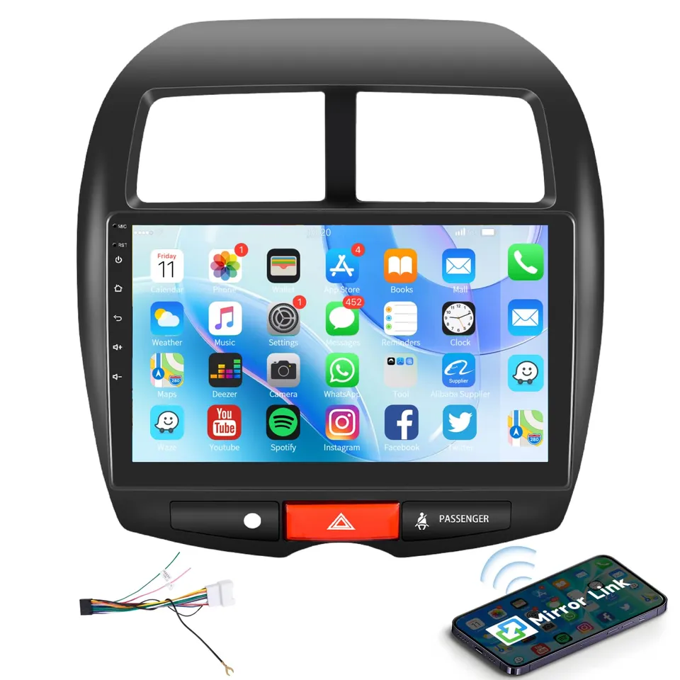 podofo-android-car-radio-autoradio-10-pouces-asx-c4-4008-gps image 1
