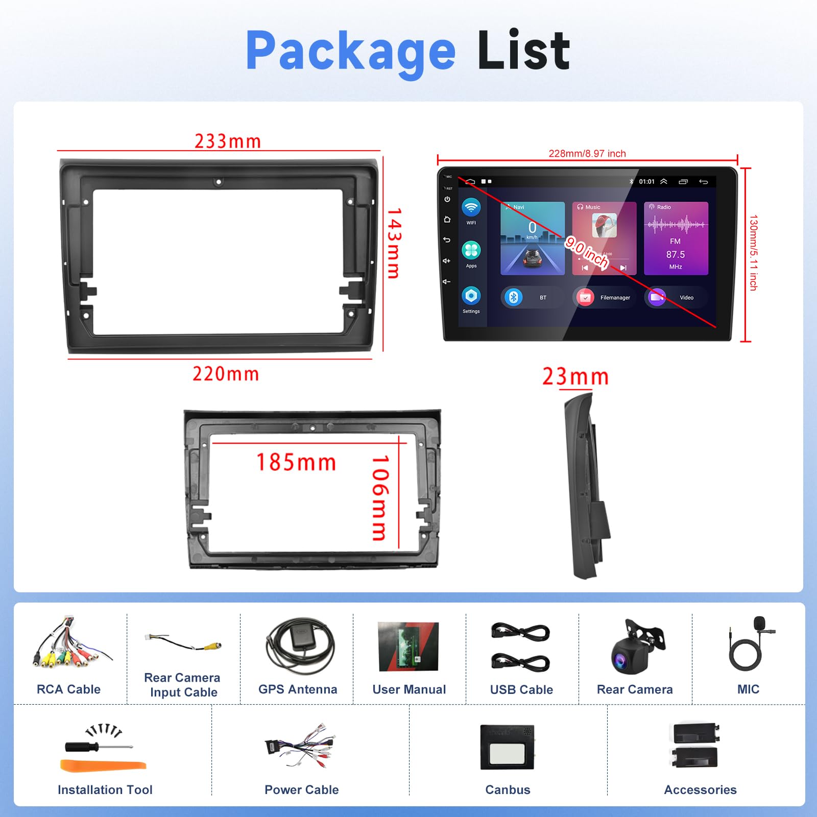 podofo-android-car-radio-autoradio-9-pouces-fiat-bravo-carplay-sans-fil image 7