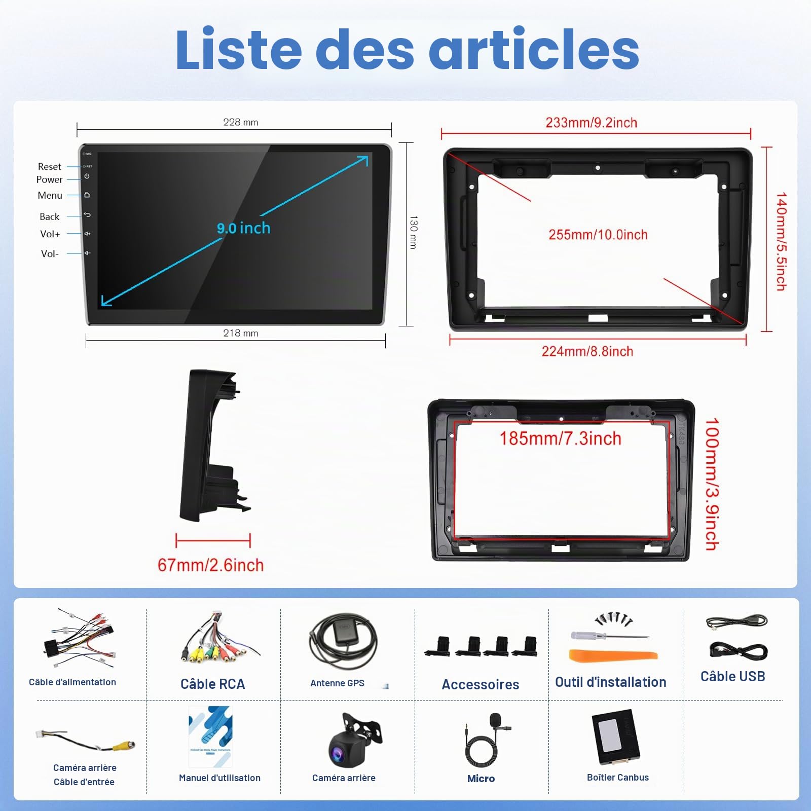 podofo-android-car-radio-ducato-autoradio-9-pouces-2g-64g image 8