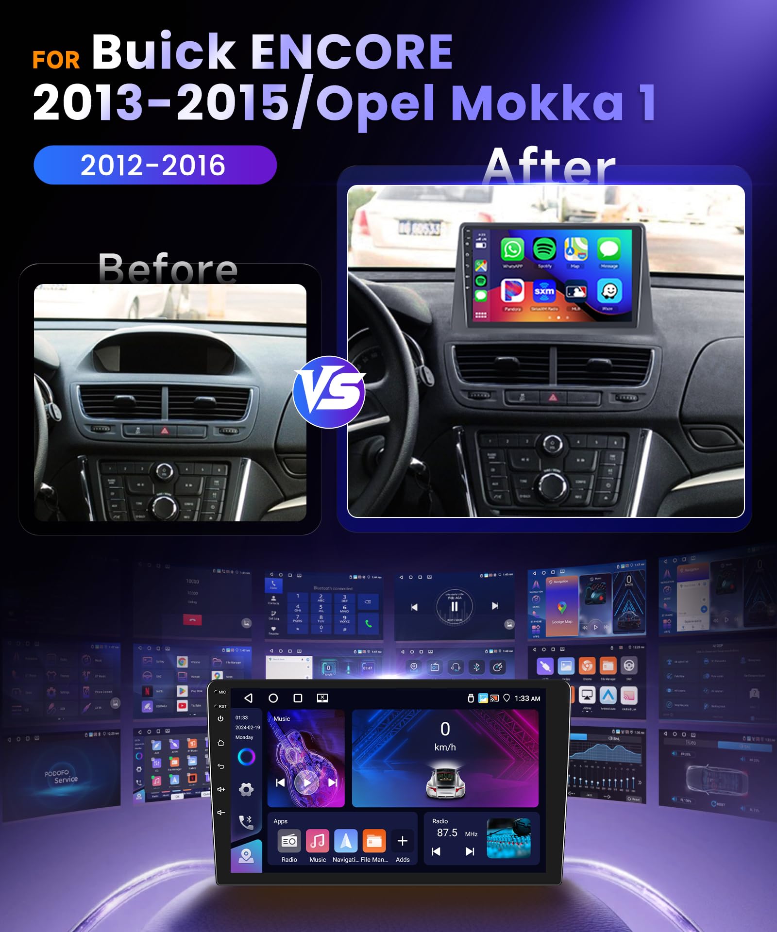vechtel-autoradio-sp-cifique-v-hicule-mokka-autoradio-4g-64g-dsp image 2