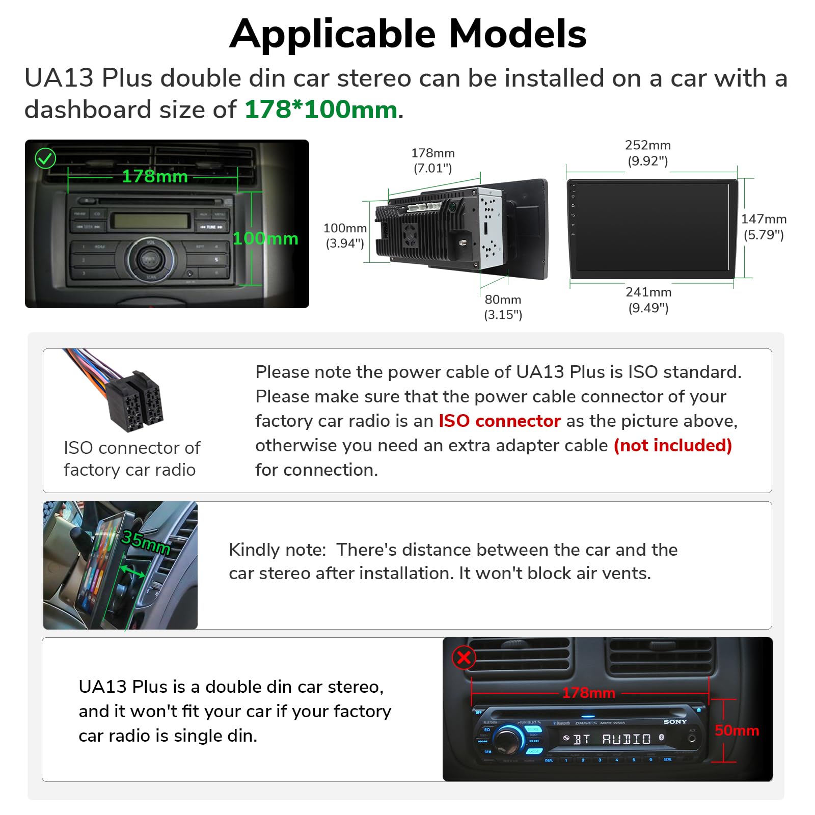 eonon-universal-car-stereo-10-1-android-13-2-32go-gps image 2