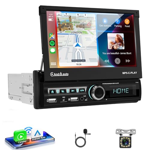 vechtel-autoradio-1-din-cran-7-pouces-carplay-sans-fil image 8