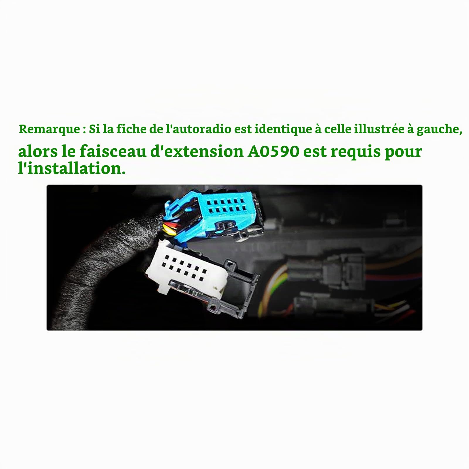 eonon-a0590-faisceau-extension-autoradio-5-5-m-bmw-e46-e39 image 3