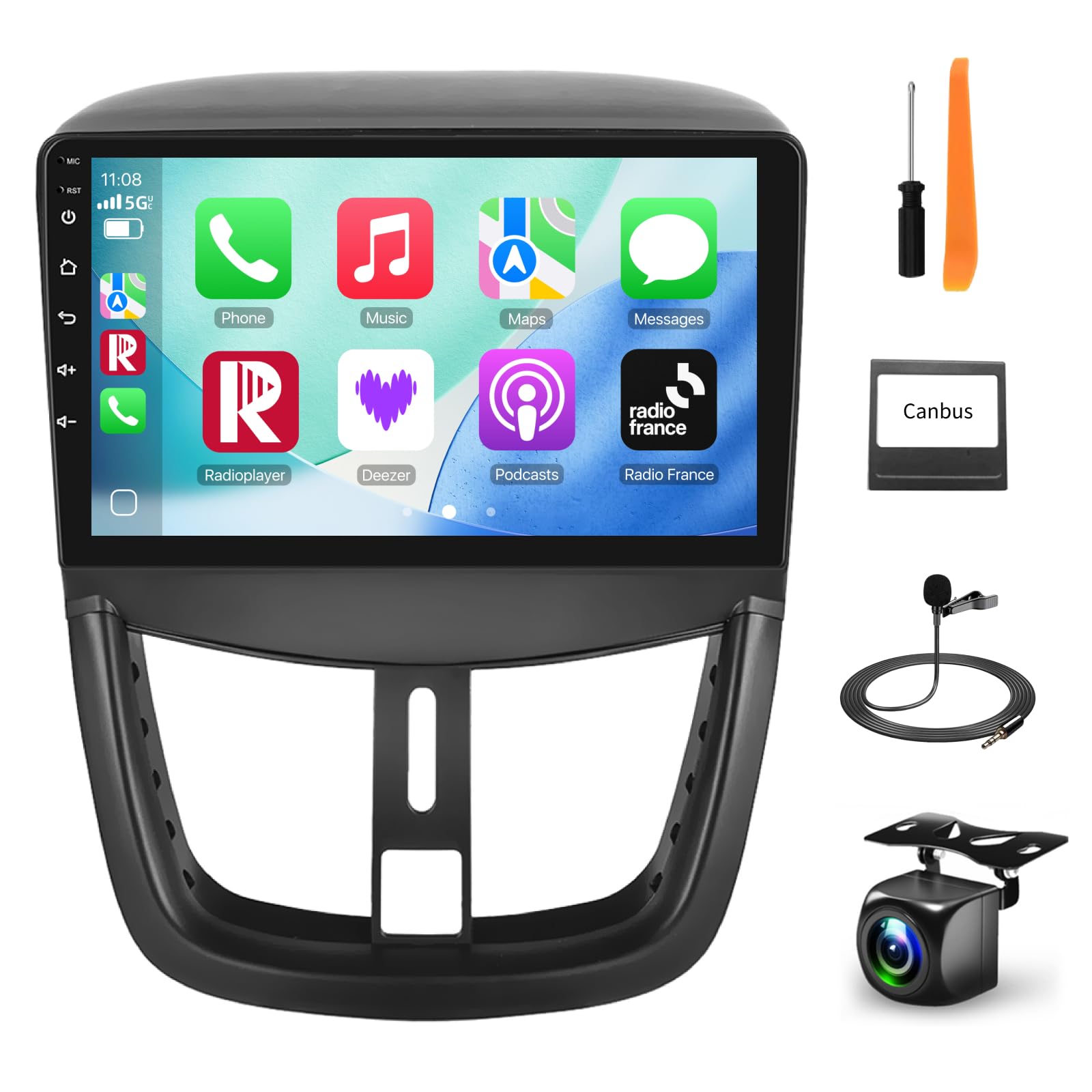 podofo-android-car-radio-207-autoradio-9-pouces-2-64g image 1