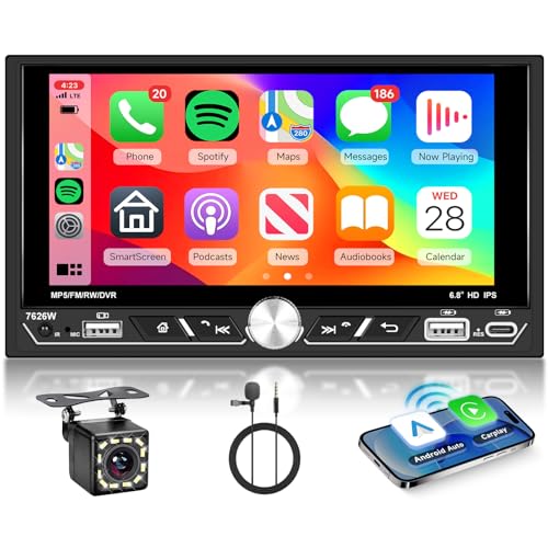 vechtel-autoradio-2-din-6-8-pouces-carplay-sans-fil-cam-ra-recul image 8
