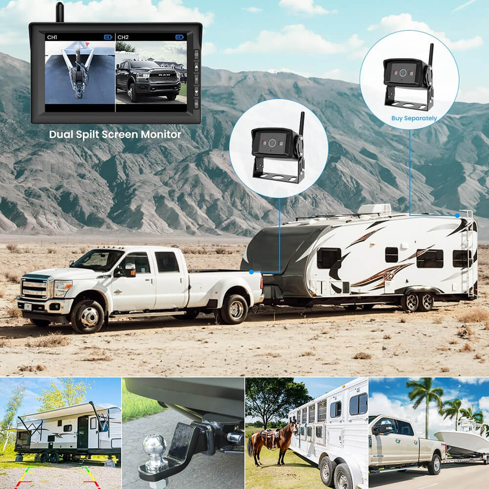 auto-vox-w10-kit-cam-ra-de-recul-sans-fil-7-1080p-grand-angle image 7