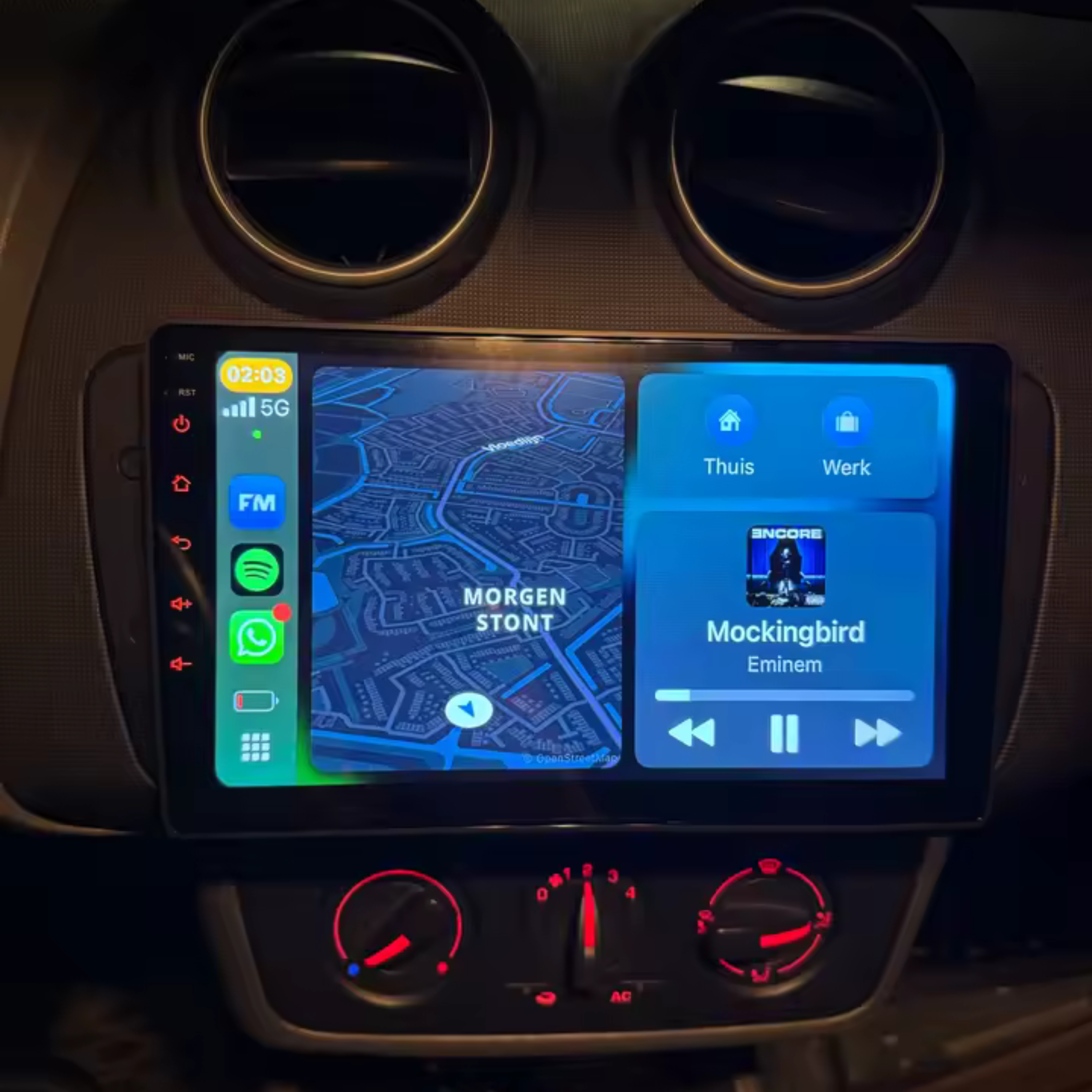 my-carpplay-seat-ibiza-6j-2009-2013-autoradio-carplay-sans-fil-optimal image 1