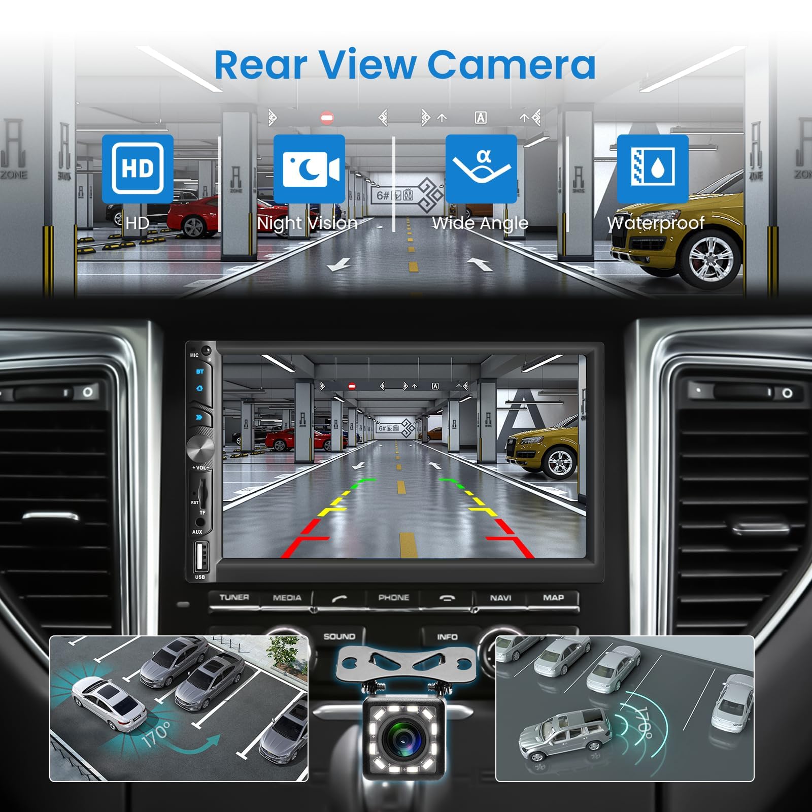vechtel-autoradio-2-din-7-carplay-sans-fil-avec-cam-ra image 6