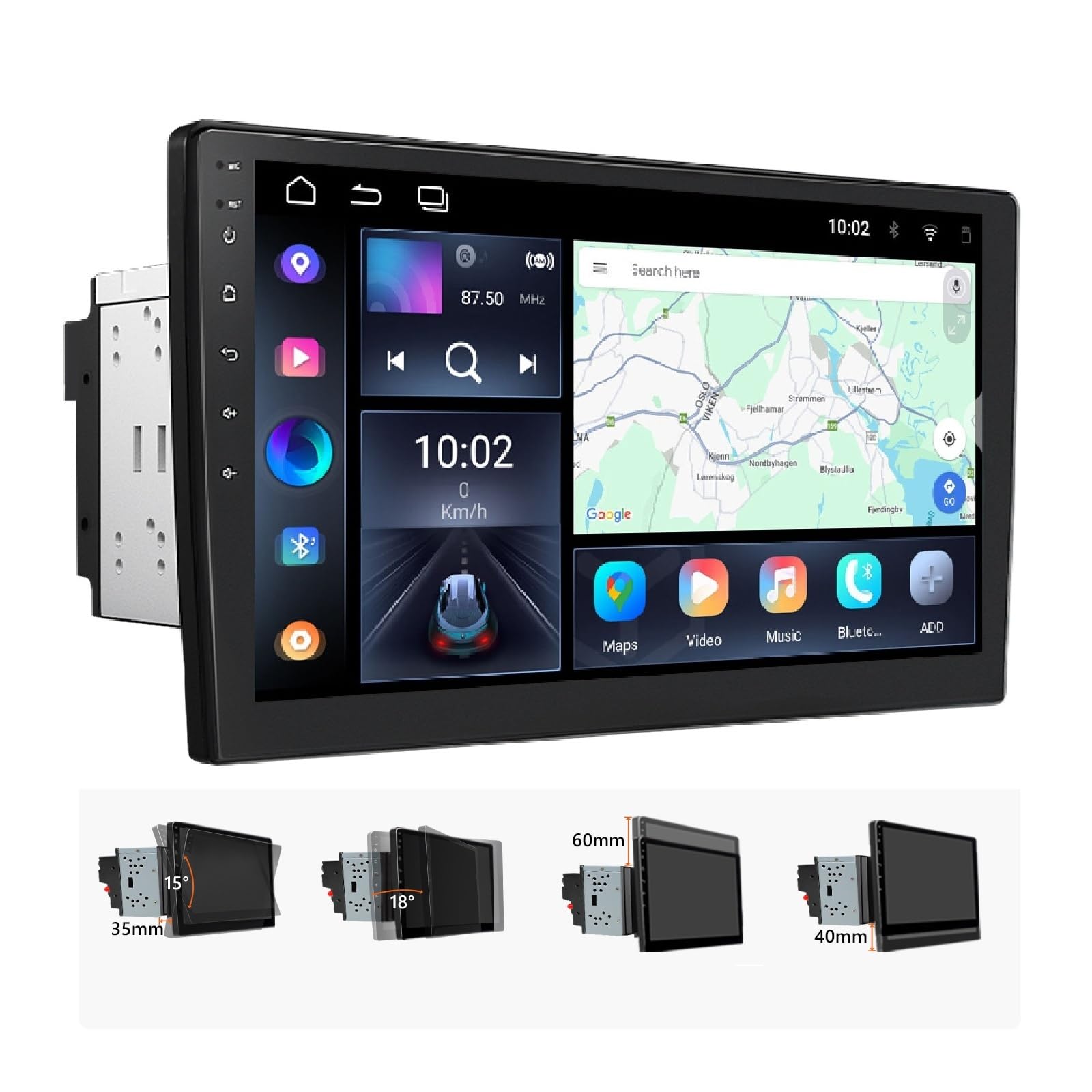 eonon-universal-car-stereo-10-1-android-13-2-32go-gps image 1