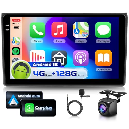 vechtel-autoradio-audi-a4-2004-2008-9-pouces-4g-128g-carplay image 8