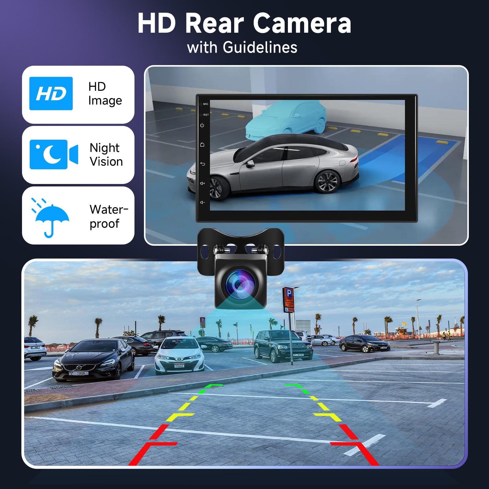 podofo-android-car-radio-autoradio-7-pouces-4-64-carplay-camera image 6